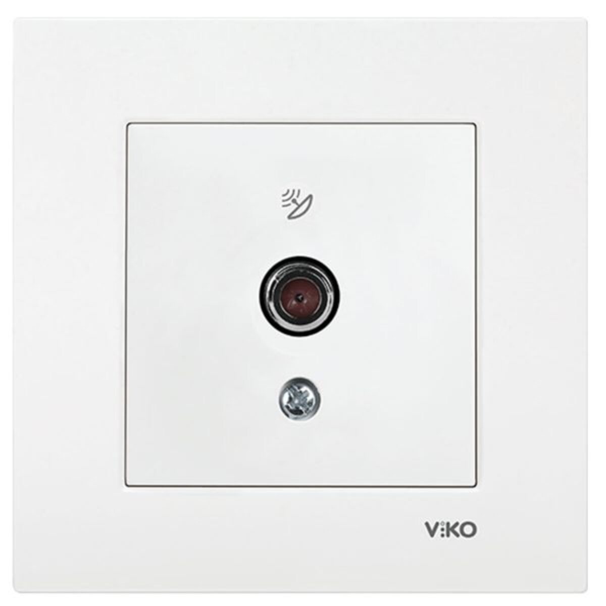 Viko 90967038 Karre/Meridian Beyaz Uydu Prizi F Konnektör -10 Db Mekanizma