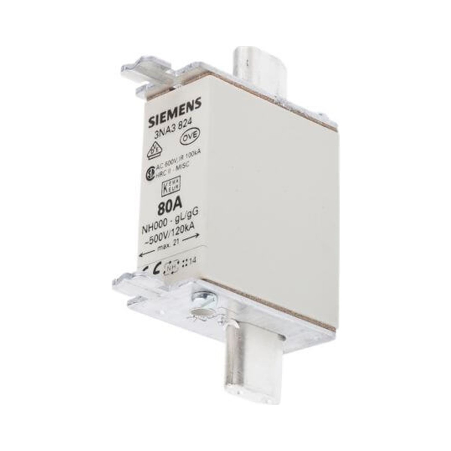 Siemens 3NA3 824 NH 000 80 Amper Ena Sigorta T rer Elektrik 