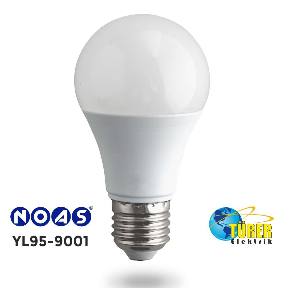 Noas YL95-9001-A 9W Beyaz Led Ampul E27 6500K